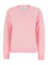 Dunst V-neck Sweater Crafted From Cashmere And Wool Blend In Pink