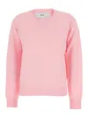 Dunst V-neck Sweater Crafted From Cashmere And Wool Blend In Pink
