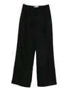 Dunst Pleated Trousers In Black