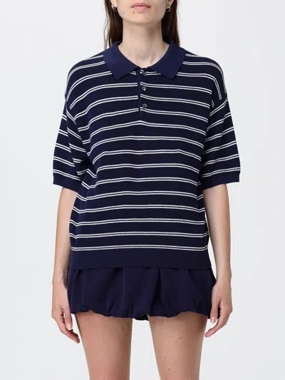 Dunst Polo Shirt Woman In Blue