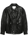 DUNST RELAXED FIT LEATHER JACKET