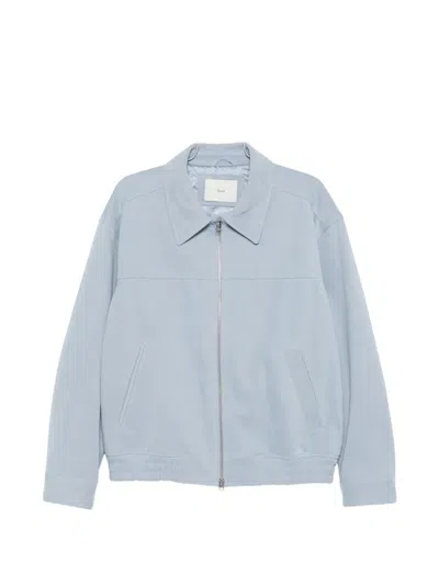 Dunst Reversible Bomber Jacket In Blue