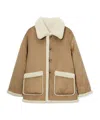 Dunst Reversible Shearling Jacket In Brown