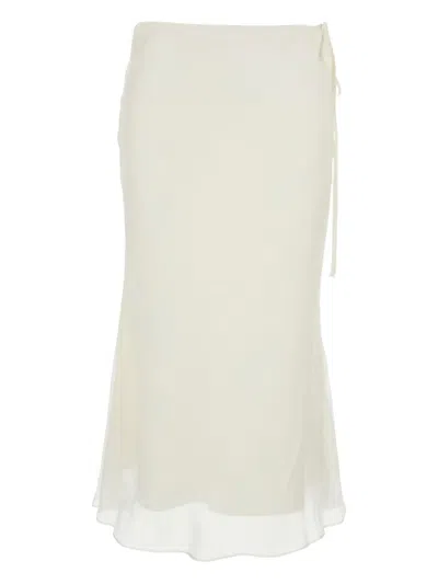 DUNST SEMI-SHEER SKIRT