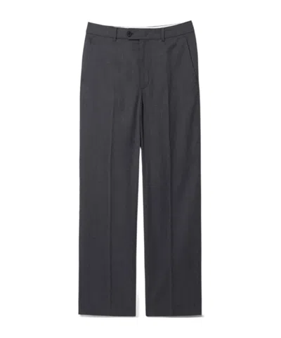 Dunst Semi-wide Slacks Melange Grey