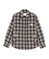 Dunst Checked Shirt In Black