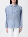 Dunst シャツ  レディース カラー ブルー In Blue