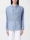 Dunst シャツ  レディース カラー ブルー In Blue