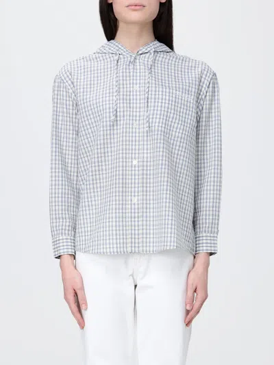 Dunst シャツ  レディース カラー ブルー In Gray