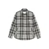 Dunst Udju5c112g2 Grey Check In Multi