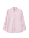 Dunst Stripe-pattern Shirt In Pink