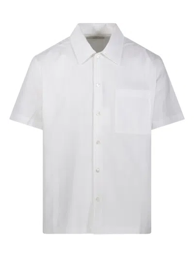 Dunst Short-sleeve Shirt In White
