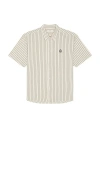 Dunst Short Sleeve Shirt In Cream