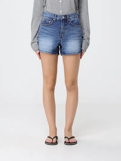 Dunst Shorts Woman In Blue