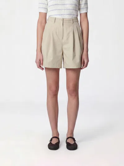 Dunst Shorts Woman Color Beige In Multi