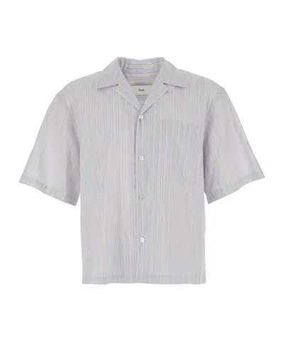 Dunst Short-sleeved Shirt In White