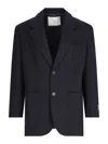 Dunst Single-breasted Blazer In Blue