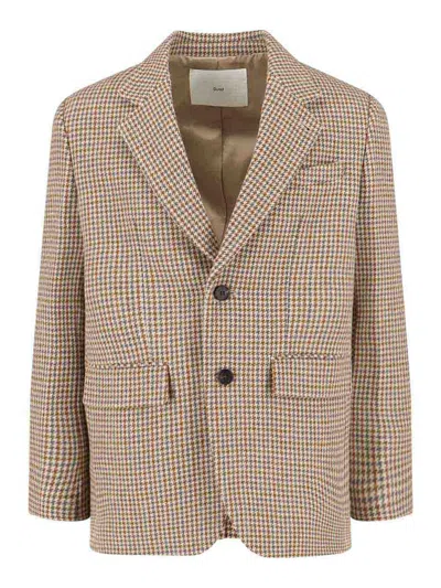 DUNST SINGLE-BREASTED BLAZER IN WOOL BLEND