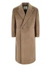 Dunst Button Single-breasted Coat In Green