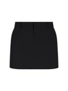 Dunst Logo Mini Skirt In Black