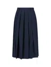 Dunst Midi Skirt In Blue