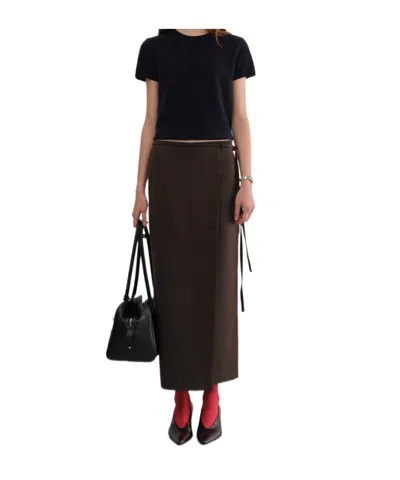 Dunst Skirts Brown In Black