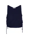 Dunst Drawstring Tank Top In Blue