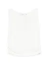 Dunst Drawstring Top In White