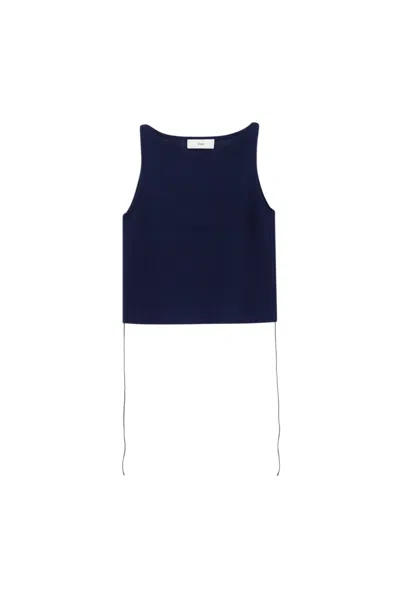Dunst Sleeveless Vest In Blue