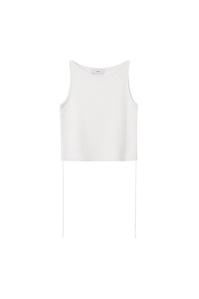 Dunst Sleeveless Vest In White