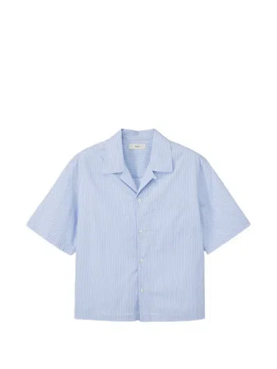 Dunst Stripe-pattern Shirt In Blue