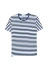 Dunst Striped Cotton T-shirt In Multi