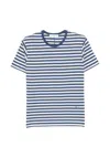 Dunst Striped Cotton T-shirt In Multi