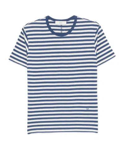 DUNST STRIPED COTTON T-SHIRT