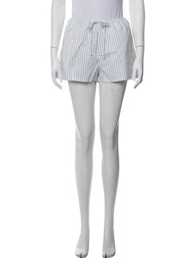 Pre-owned Dunst Striped Mini Shorts W/ Tags In Multicolor