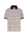 Dunst Striped Polo In Multi
