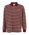 Dunst Bordeaux Sweater With All-over Striped Motif And Front Logo In Cotton Woman In Brown