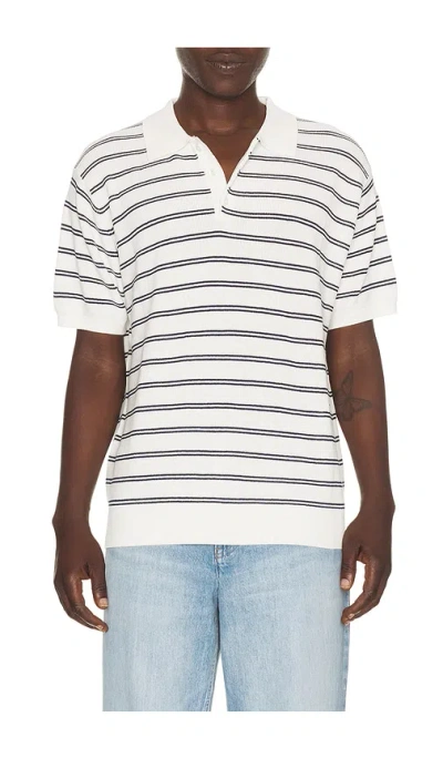 Dunst Striped Polo In Multi
