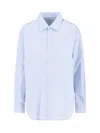 Dunst Blue Paperly Oversized Shirt In Blue