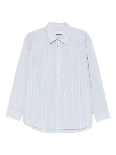 Dunst Striped Shirt In White