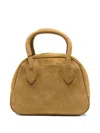Dunst Suede Shoulder Bag In Brown