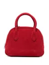 Dunst Suede Tote Bag In Red