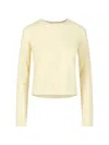 Dunst Summer Essential Buttoned Cardigan In Yellow
