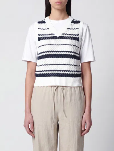 Dunst Sweater Woman Color Navy In Multi