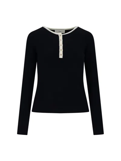 Dunst 'unisex' Ribbed Top In Blue