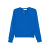 Dunst V-neck Sweater In Blue