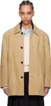 Dunst Tech Jacket "hunting" In Camel Beige