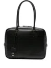 Dunst Top-handle Zip-fastening Shoulder Bag In Black