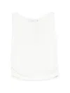Dunst Drawstring Top In White
