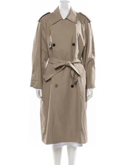 Pre-owned Dunst Trench Coat In Neutrals